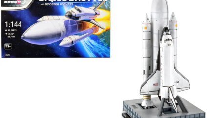 Revell 1/144 NASA Space Shuttle 40th Anniversary Model Kit with Booster Rockets - Level 5