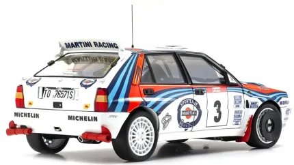 Kyosho 1/18 Lancia Delta HF Integrale Evo #3 Martini Racing Diecast Model