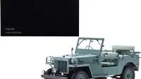 Toyota Land Cruiser BJ RHD (Right Hand Drive) Green 1/18 Diecast Model Car by Kyosho