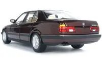 1986 BMW 730i E32 Dark Red Metallic 1/18 Diecast Model by Minichamps