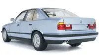 1988 BMW 535i E34 Light Blue Metallic 1/18 Diecast Model by Minichamps