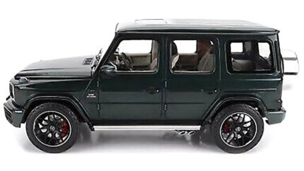 2018 Mercedes-Benz AMG G63 Green Metallic 1/18 Diecast Model with Sunroof by Minichamps