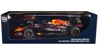Limited Edition Red Bull Racing RB18 Max Verstappen 2022 US GP Winner 1/18 Diecast Model by Minichamps