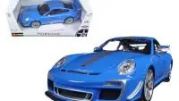 Buy Porsche 911 GT3 RS 4.0 Blue 1/18 Diecast Model Car by Bburago - Perfect Collectible!
