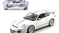 Buy Porsche 911 GT3 RS 4.0 White 1/18 Diecast Model by Bburago - Perfect Collectible!