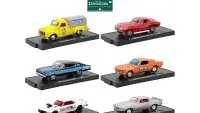 Collectible 1/64 Diecast Model Cars Set: M2 Machines Drivers 6 Cars Release 46