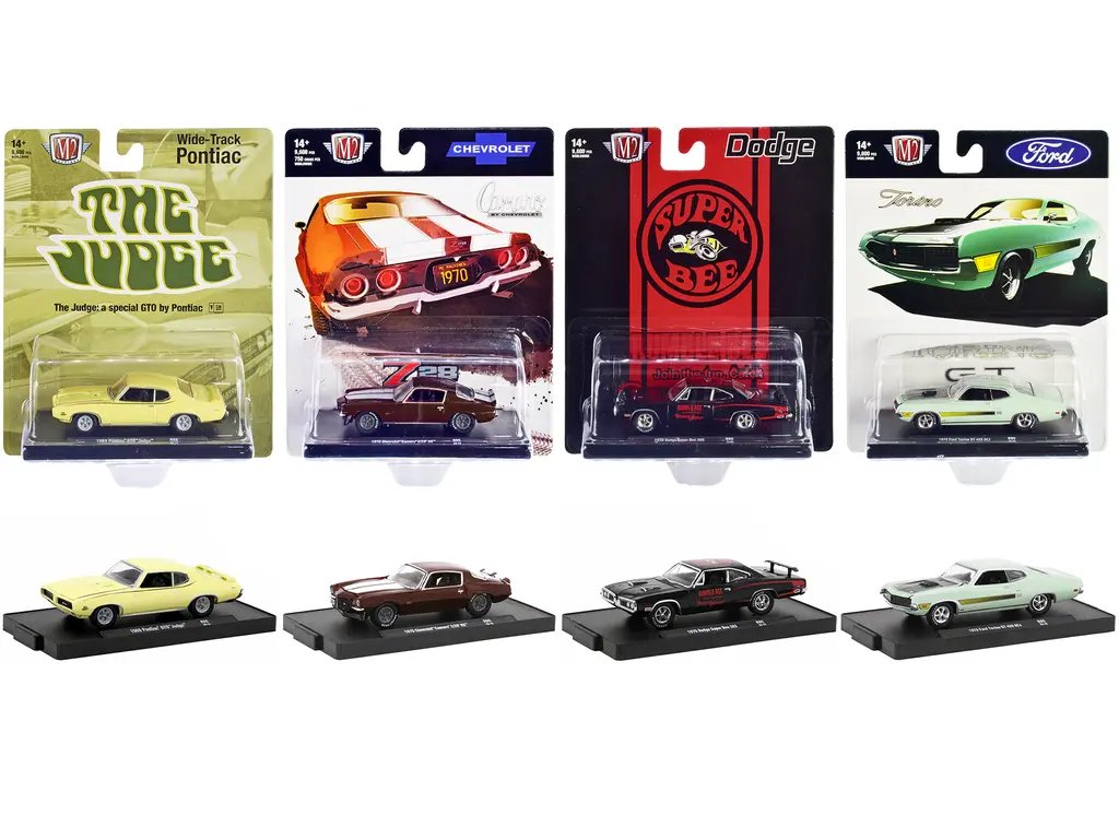 Limited Edition 1/64 Diecast Auto-Drivers Set by M2 Machines - 9600 Worldwide 2 Limited Edition 1/64 Diecast Auto-Drivers Set by M2 Machines - 9600 Worldwide - Image 2