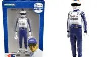 1/18 Scale Graham Rahal #15 IndyCar Driver Figure - United Rentals by Greenlight