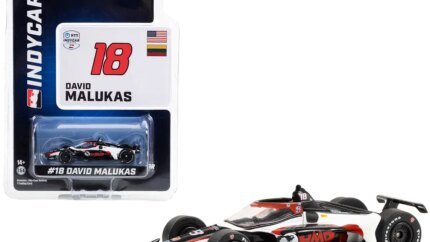 Dallara IndyCar #18 David Malukas "HMD Trucking" Dale Coyne Racing with HMD Motorsports "NTT IndyCar Series" (2023) 1/64 Diecast Model Car by Greenlight