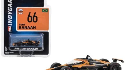2023 Tony Kanaan #66 SmartStop Arrow McLaren IndyCar 1/64 Diecast Model by Greenlight