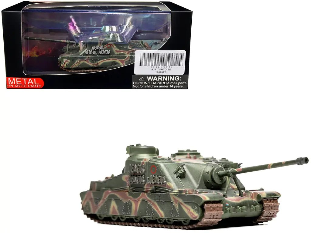 Buy Tortoise A39 Heavy Assault Tank WWII 1/72 Diecast Model by Panzerkampf 4 Buy Tortoise A39 Heavy Assault Tank WWII 1/72 Diecast Model by Panzerkampf - Image 4
