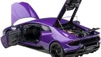 Lamborghini Huracan Performante 1/12 Model Car - Pearl Purple Viola Pasifae by Autoart