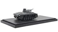 1/72 Diecast Model: German PzKpfw III Ausf. G Medium Tank - Panzerkampf WWII Collectible