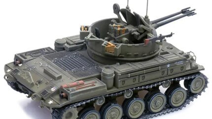 1/72 Diecast M42 Duster Anti-Aircraft Gun Model - Vietnam War US Army by Panzerkampf