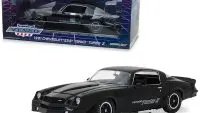 1981 Chevrolet Z28 Yenko Turbo Z Black 1/18 Diecast Model Car by Greenlight - Collector's Dream