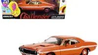 1970 Dodge Challenger R/T Go Mango Orange Diecast Model 1/18 by Greenlight