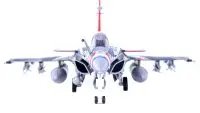 75th Anniversary Dassault Rafale C Fighter Jet Model 1/72 Scale with Missiles - Panzerkampf Wing Series