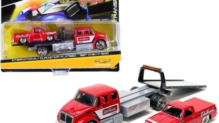 International DuraStar & 1987 Chevrolet 1500 Diecast Trucks 1/64 by Maisto – Elite Transport Series