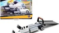 International DuraStar Flatbed Truck 1/64 Diecast Model - White Elite Transport by Maisto