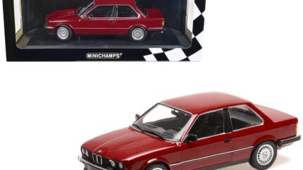 1982 BMW 323i Carmine Red 1/18 Diecast Model by Minichamps - Collector's Dream