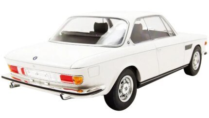 Exclusive 1968 BMW 2800 CS White 1/18 Diecast Model by Minichamps - Limited Edition of 600