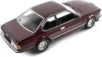 1982 BMW 635 CSi Red Metallic 1/18 Diecast Model Car by Minichamps - Collector's Dream