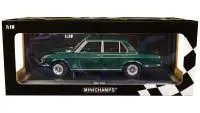 Rare 1968 BMW 2500 Green Metallic 1/18 Diecast Model by Minichamps - Limited Edition of 504
