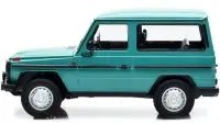 Limited Edition 1980 Mercedes-Benz G-Model SWB Turquoise Diecast 1/18 by Minichamps