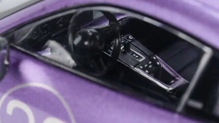 Limited Edition 2021 Porsche 911 Turbo S 1/18 Diecast Model - Viola Purple Metallic by Minichamps