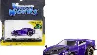 1972 Datsun 240Z Purple Diecast Model 1/64 by Muscle Machines