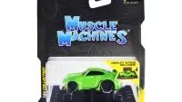RWB 911 993 Bright Green 1/64 Diecast Model Car by Muscle Machines - Limited Edition Collectible