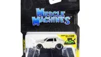 1987 Buick GNX Pearl White 1/64 Diecast Model Car by Muscle Machines - Collectible Classic