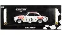 Limited Edition Alfa Romeo 1300 GTA #79 1/18 Diecast Model - 24 Hours of Spa 1971 by Minichamps