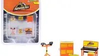 Armor All 6-Piece Shop Tools Set - Greenlight 1/64 Shop Tool Accessories Series 4 Models