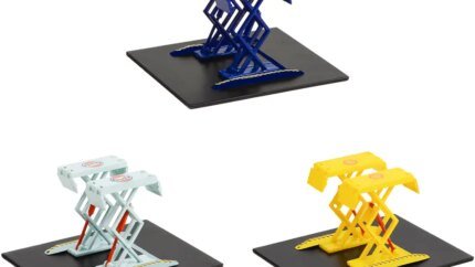 Greenlight 1/64 Diecast Double Scissor Lifts Set - Series 1 Automotive Models (3 Pieces)
