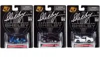 Carroll Shelby 50th Anniversary 1/64 Diecast Model Cars 3-Piece Set 2022 by Shelby Collectibles