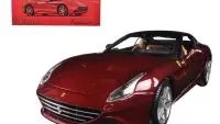 Ferrari California T Red 1/18 Diecast Model Car by Bburago - Signature Series
