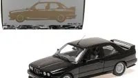1987 BMW M3 Street Black Metallic 1/18 Diecast Model Car by Minichamps - Collector's Dream