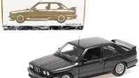 1989 BMW M3 Street EVO Dark Blue Metallic 1/18 Diecast Model by Minichamps