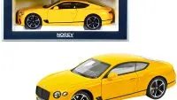 2018 Bentley Continental GT Monaco Yellow 1/18 Diecast Model Car by Norev - Luxury Collectible