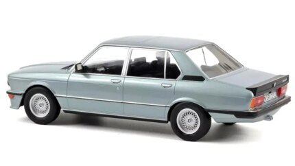 1980 BMW M 535i Light Blue Metallic 1/18 Diecast Model Car by Norev - Collector's Dream
