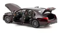 2021 Mercedes-Benz S-Class AMG-Line Dark Red Metallic 1/18 Diecast Model by Norev