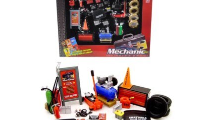 Ultimate 1/24 Scale Mechanic Garage Accessories Set by Phoenix Toys