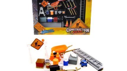 Enhance Your 1/24 Diecast Car Models with Phoenix Toys Construction Accessories Set