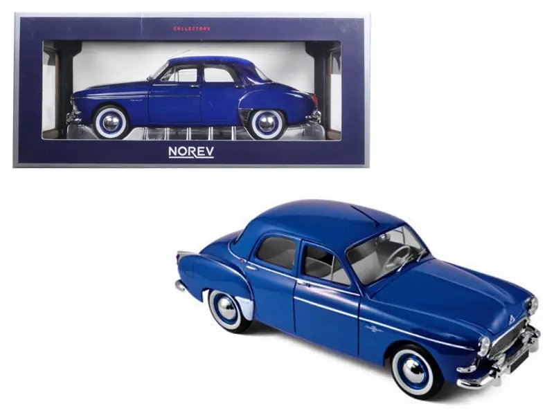 1959 Renault Fregate Capri Blue 1/18 Diecast Model Car by Norev – Collector’s Dream