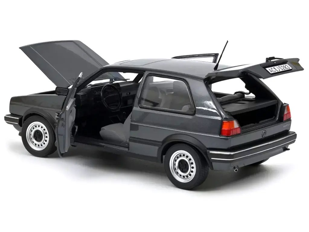 1988 Volkswagen Golf CL Gray Metallic 1/18 Diecast Model by Norev – Collector’s Edition