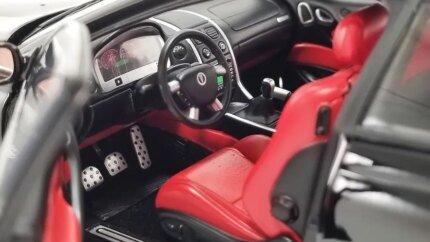 Rare 2006 Pontiac GTO Phantom Black 1/18 Diecast Model by GMP - Limited Edition of 450