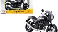 Authentic Kawasaki Z900RS Cafe Gray 1/12 Diecast Model by Maisto - Perfect for Collectors