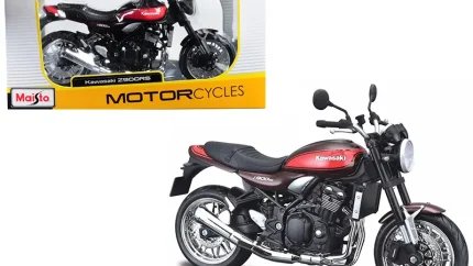 Kawasaki Z900RS Brown 1/12 Diecast Motorcycle Model by Maisto - Premium Collectible