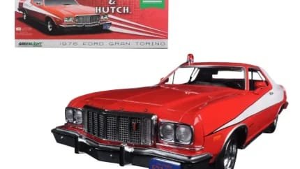 1976 Ford Gran Torino "Starsky and Hutch" (TV Series 1975-79) 1/18 Diecast Model Car by Greenlight